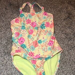 Girls One-Piece Bathing Suit (Cat & Jack brand) size 10/12